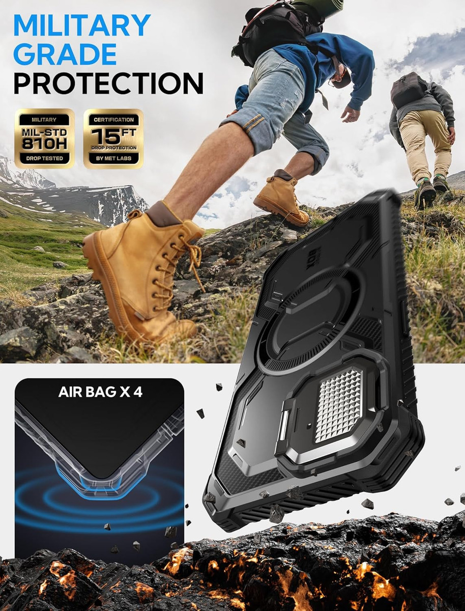 CASE I-BLASON (MAG) PARA IPHONE 14 NORMAL 6.1 PROTECTOR 360° - 5
