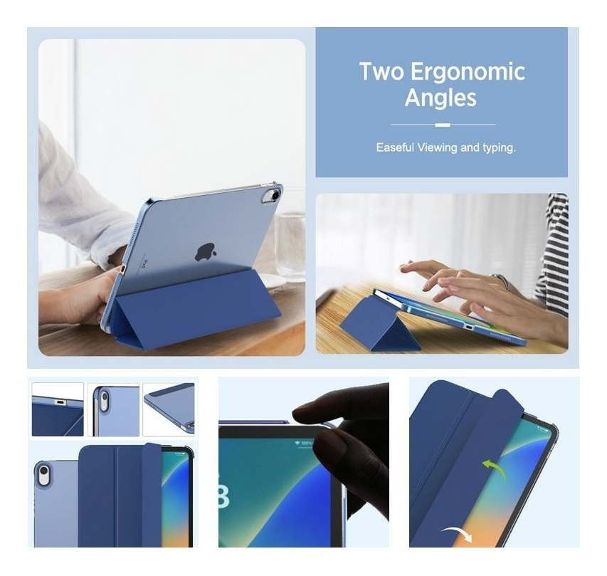 SMART CASE MOKO PARA IPAD A16 CHIP 11MA GEN (2025) NAVY - 4