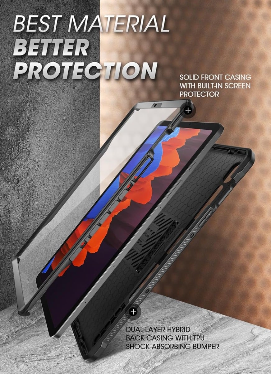CASE SUPCASE 360° PARA GALAXY TAB S10 FE 10.9 X520 (2025) - 4
