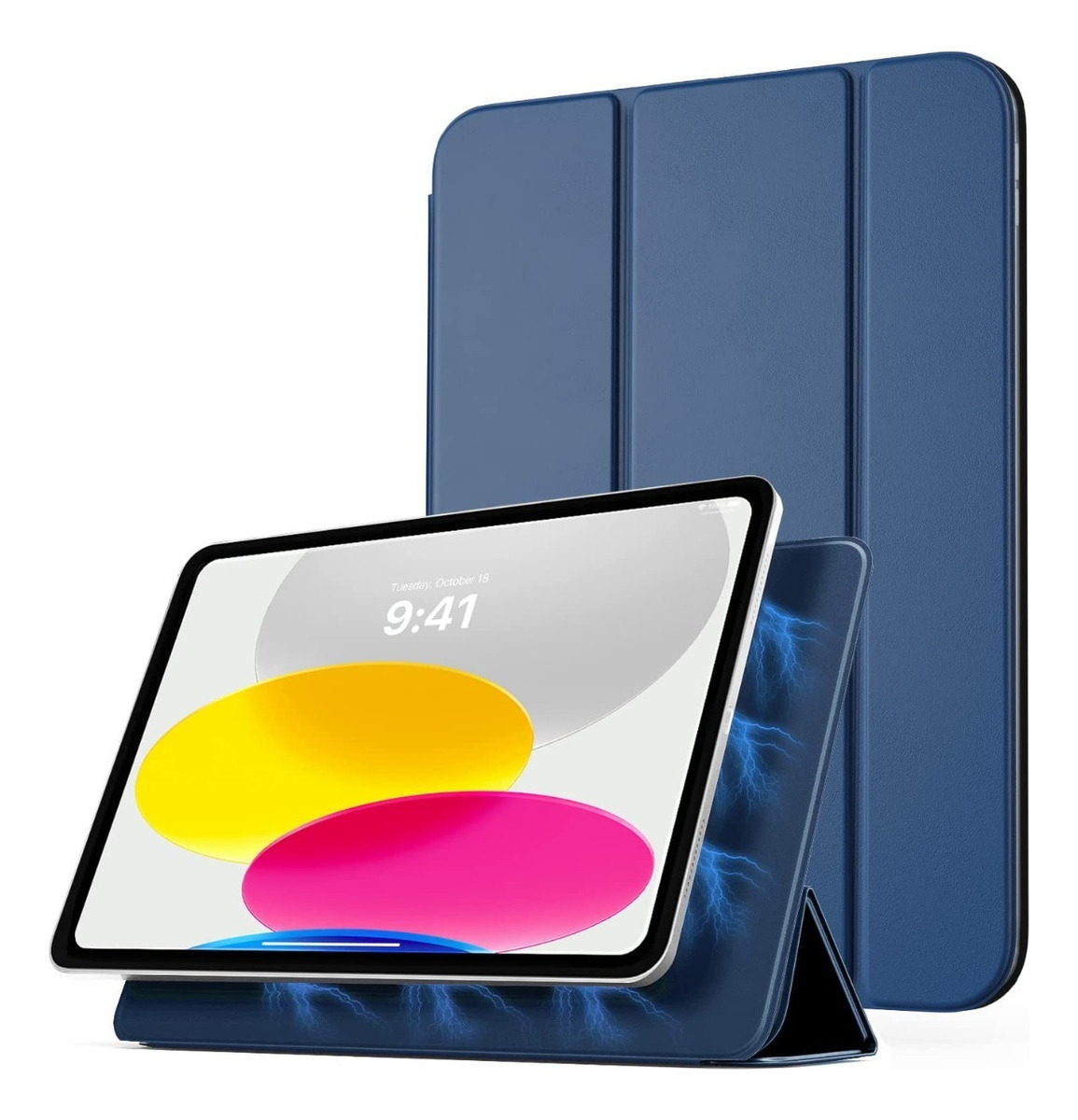MOKO SMART FOLIO PARA IPAD A16 CHIP 11MA GEN (2025) NAVY - 1