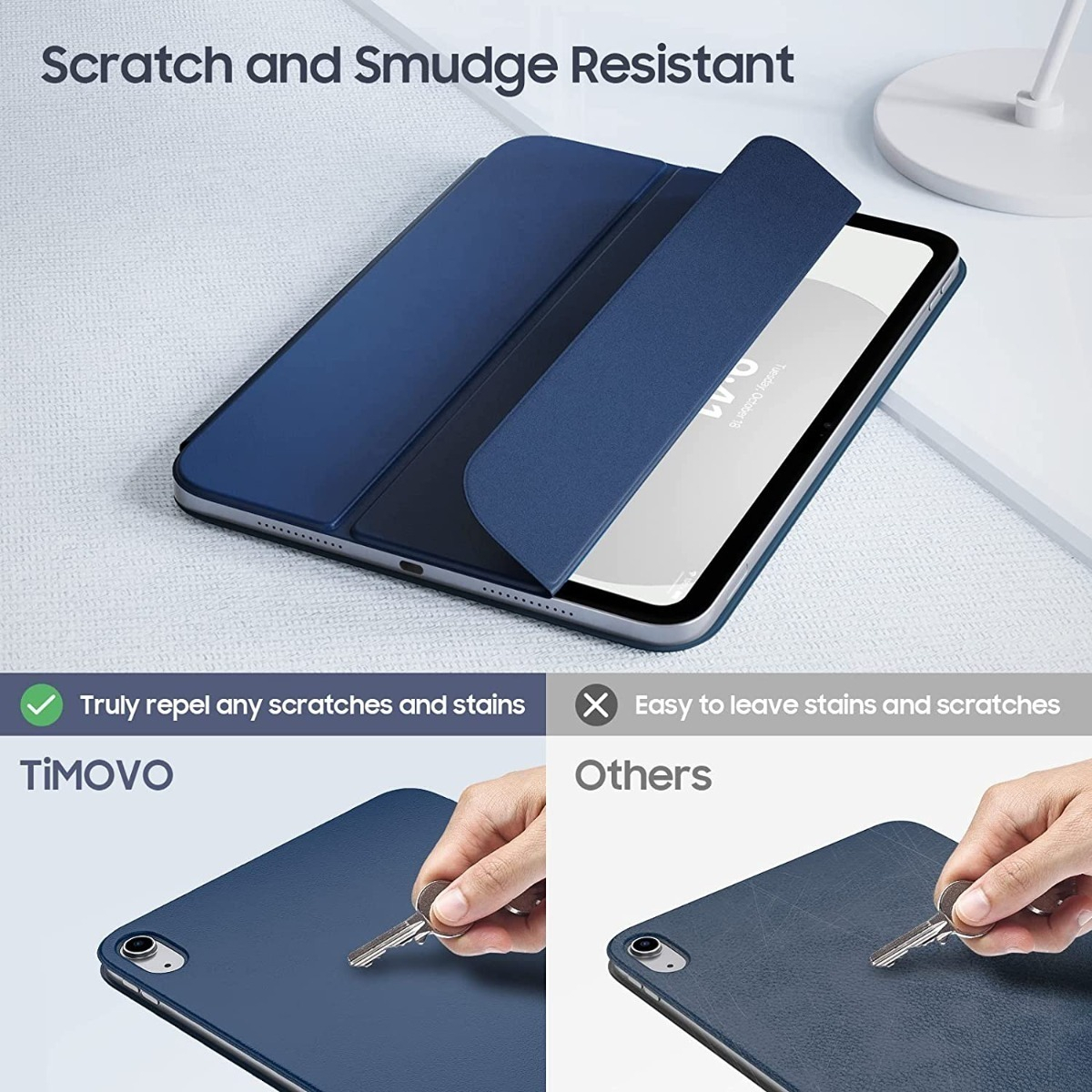 MOKO SMART FOLIO PARA IPAD A16 CHIP 11MA GEN (2025) NAVY - 6