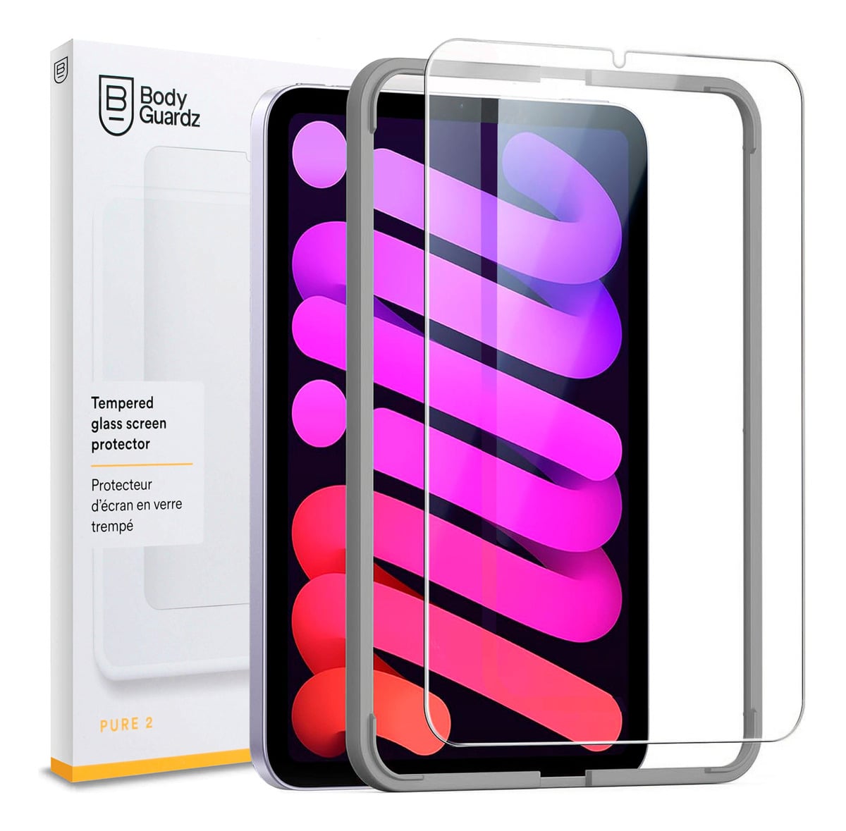 PROTECTOR D PANTALLA BODYGUARDZ MICA PARA IPAD MINI 7 (2024) - 1