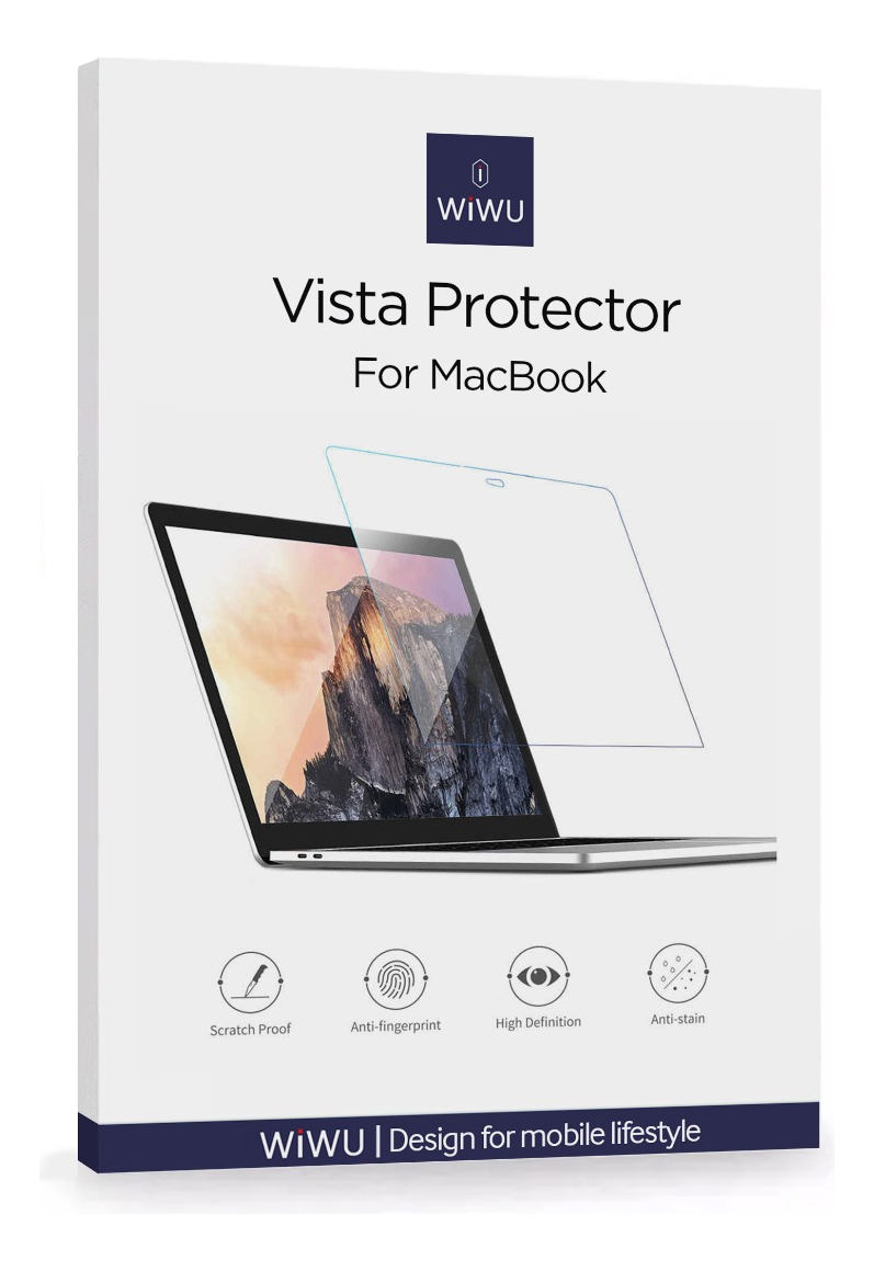 MICA PROTECTOR PANTALLA WIWU PARA MACBOOK AIR 15 M4 A3241 - 1