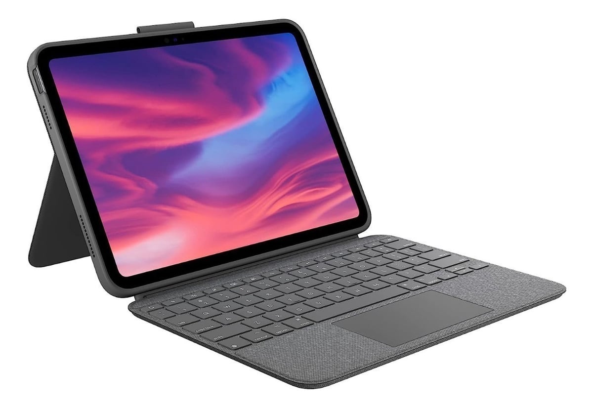 TECLADO LOGITECH COMBO TOUCH IPAD A16 CHIP 11MA GEN (2025) - 1