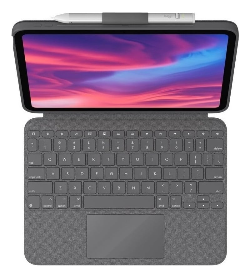 TECLADO LOGITECH COMBO TOUCH IPAD A16 CHIP 11MA GEN (2025) - 2