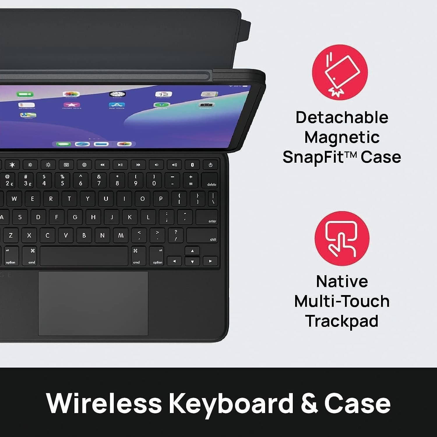 TECLADO BRYDGE BACKLIT TOUCH PARA IPAD AIR 11 M3 CHIP (2025) - 4
