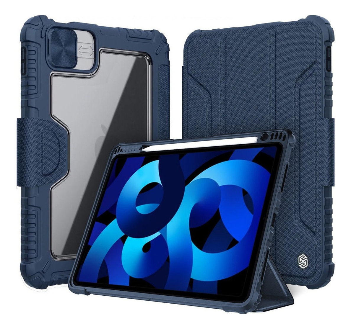 CASE NILLKIN BUMPER PARA IPAD AIR 11 M3 CHIP (2025) NAVY - 1
