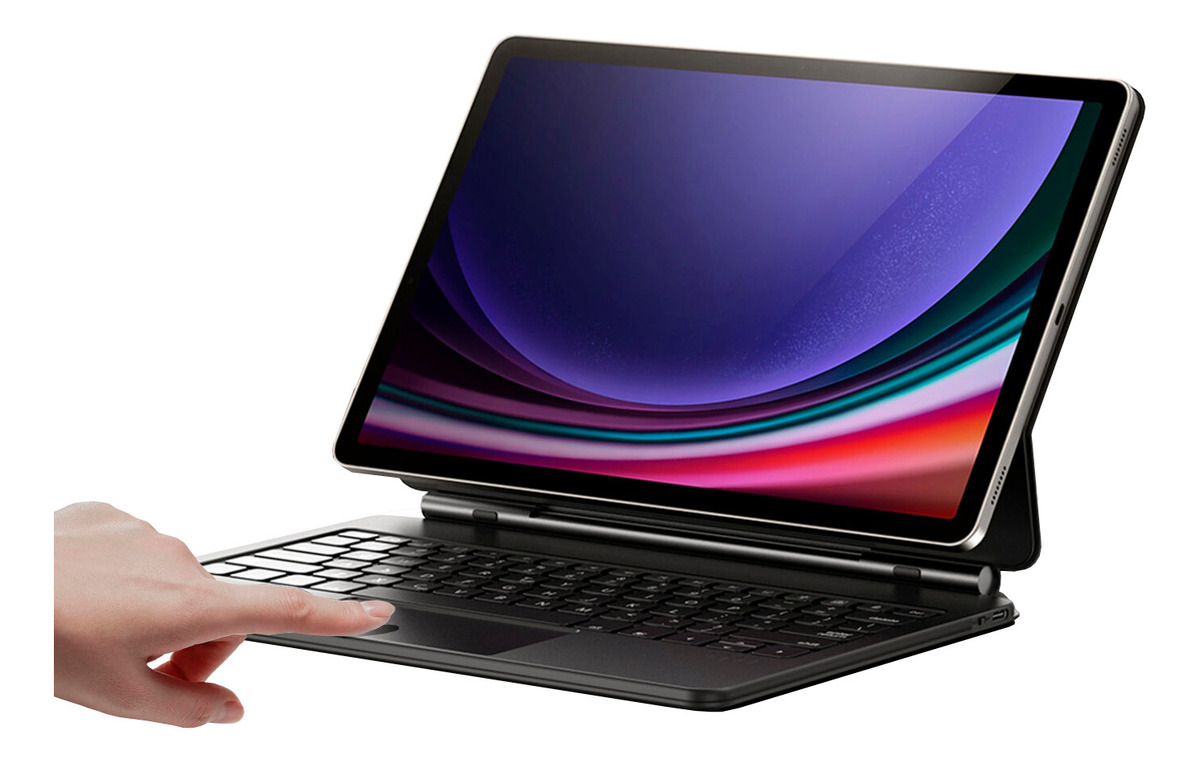CASE CON TECLADO MAGNÉTICO PARA GALAXY TAB S9 11 X710 X716 - 2