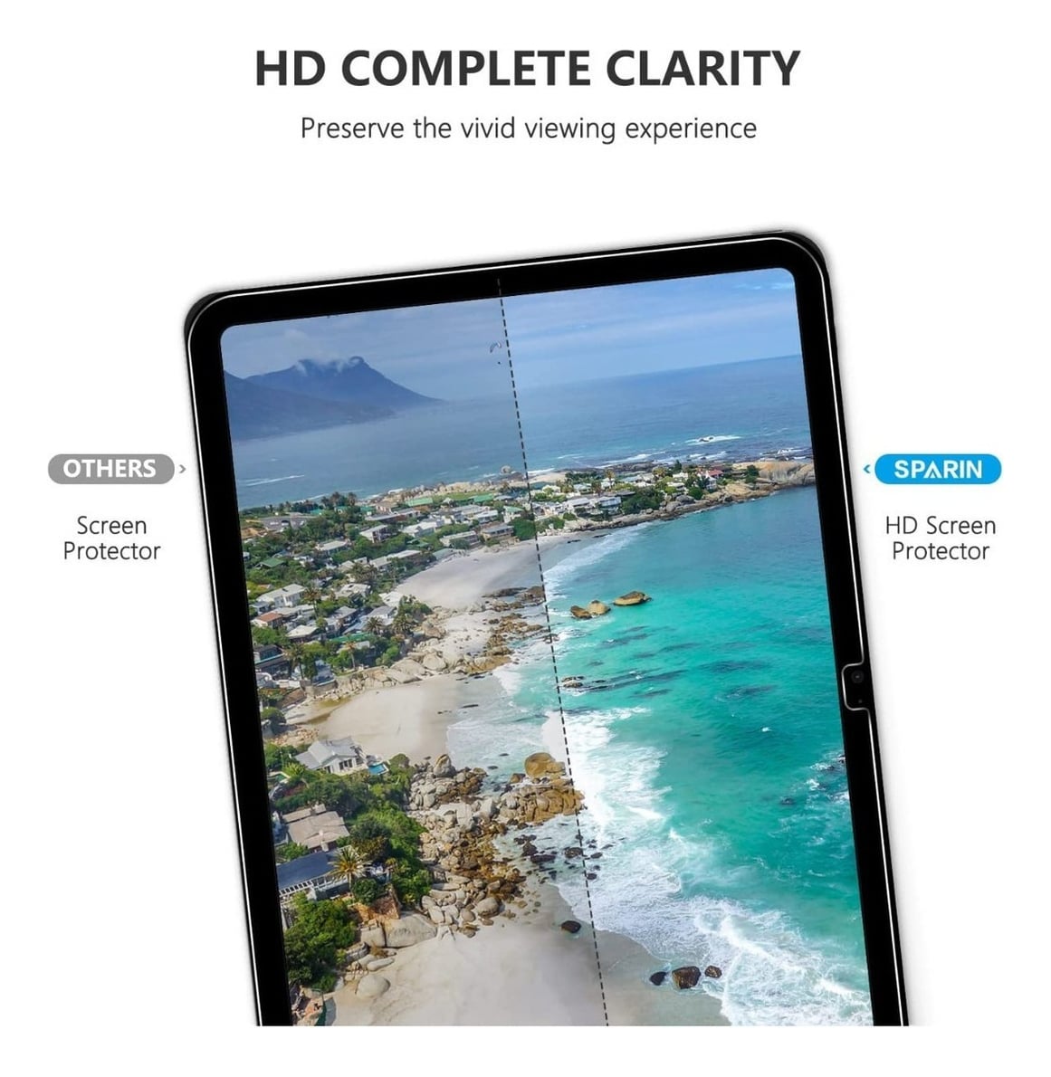 MICA DE VIDRIO 9H PARA IPAD A16 CHIP 11MA GEN (2025) - 4