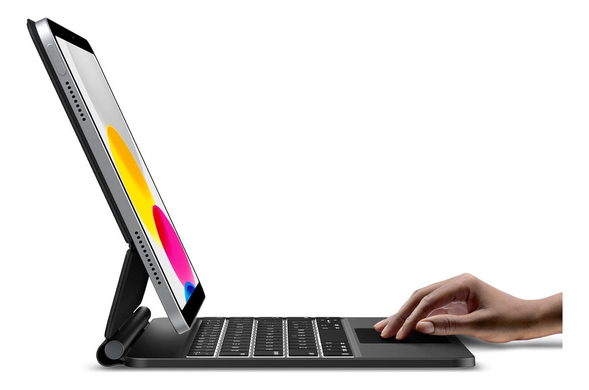 TECLADO MAGNÉTICO PARA IPAD A16 CHIP 11MA GEN (2025) NEGRO - 5