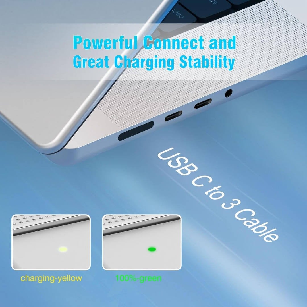 CARGADOR SZPOWER 140W PARA MACBOOK AIR 13.6 M4 (2025) A3240 - 2