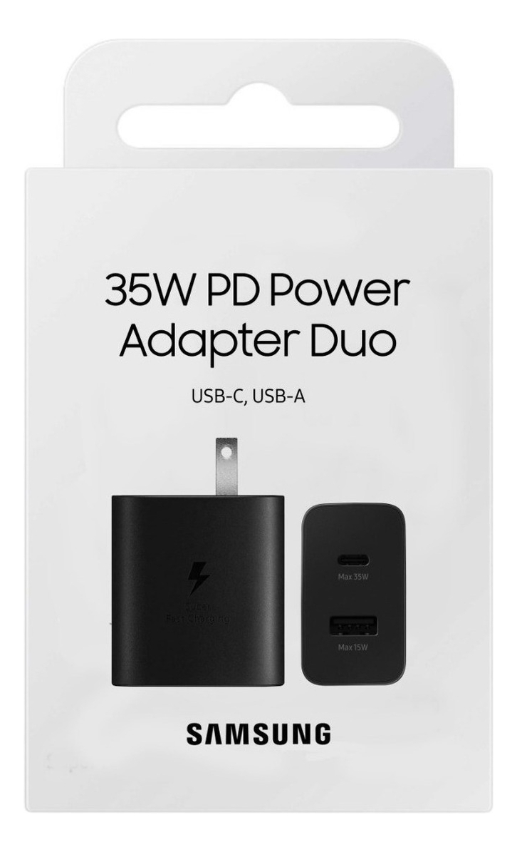CARGADOR SAMSUNG 35WATTS DUO PARA GALAXY S25 EDGE (2025) - 1