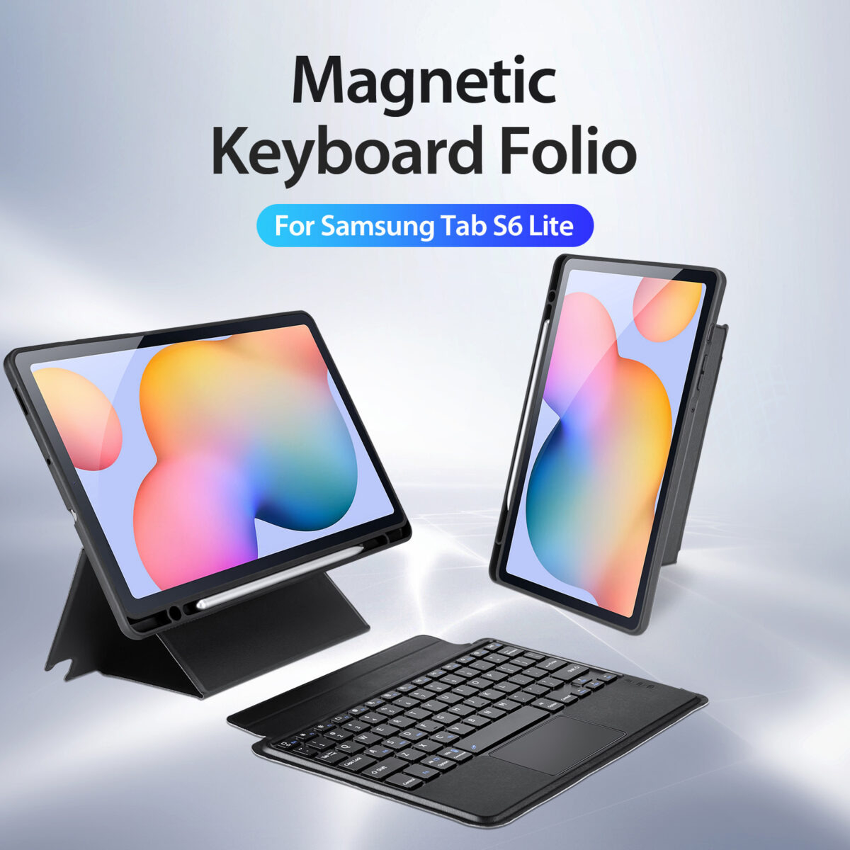 CASE CON TECLADO TOUCH PARA GALAXY TAB S6 LITE (2020) P610 - 3