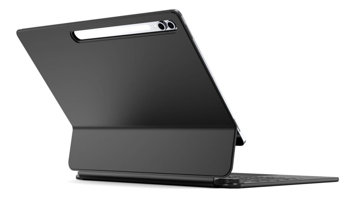 CASE CON TECLADO MAGNÉTICO PARA GALAXY TAB S8 ULTRA X900 - 5
