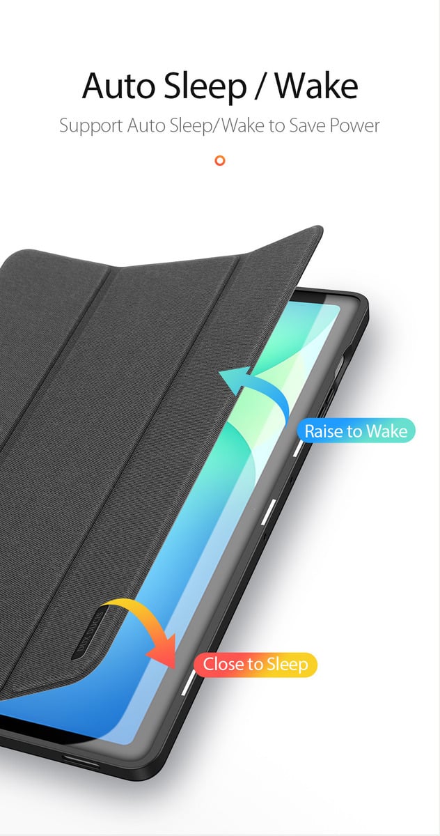 DUX DUCIS CASE ANTI-RAYONES PARA GALAXY TAB S10 FE PLUS X620 - 2
