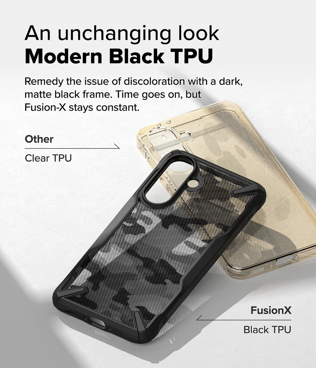 CASE RINGKE FUSION X PARA GALAXY A56 / A36 5G (2025) CAMO - 3