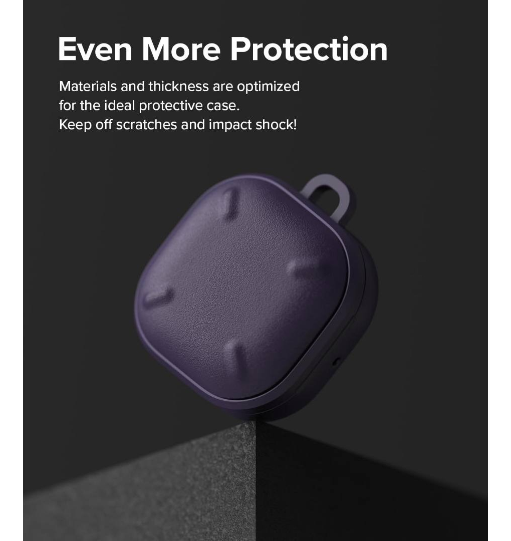 CASE RINGKE ONYX PARA GALAXY BUDS2 PRO / LIVE / BUDS FE MORA - 3