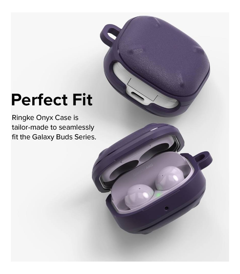 CASE RINGKE ONYX PARA GALAXY BUDS2 PRO / LIVE / BUDS FE MORA - 5