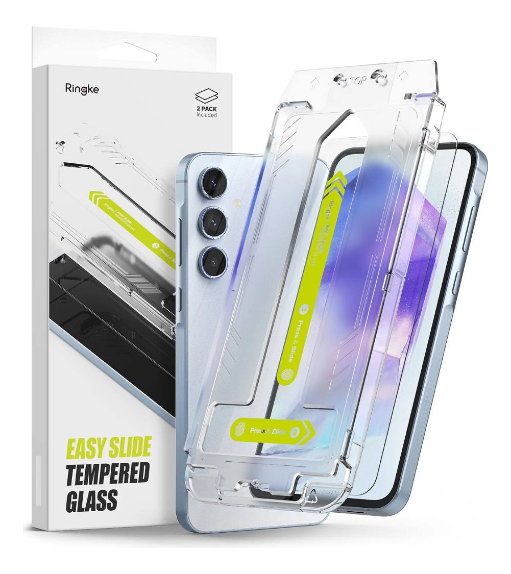 MICA D VIDRIO RINGKE EASY SLIDE PARA GALAXY A55 5G 2-PACK - 1