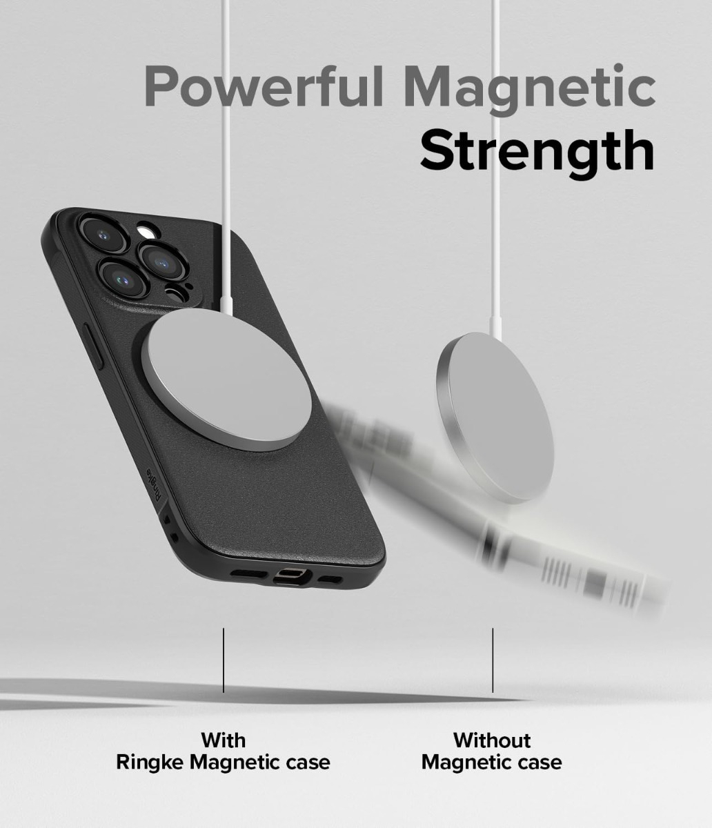 CASE DELGADO RINGKE ONYX MAGSAFE PARA IPHONE 15 PRO 6.1 - 3