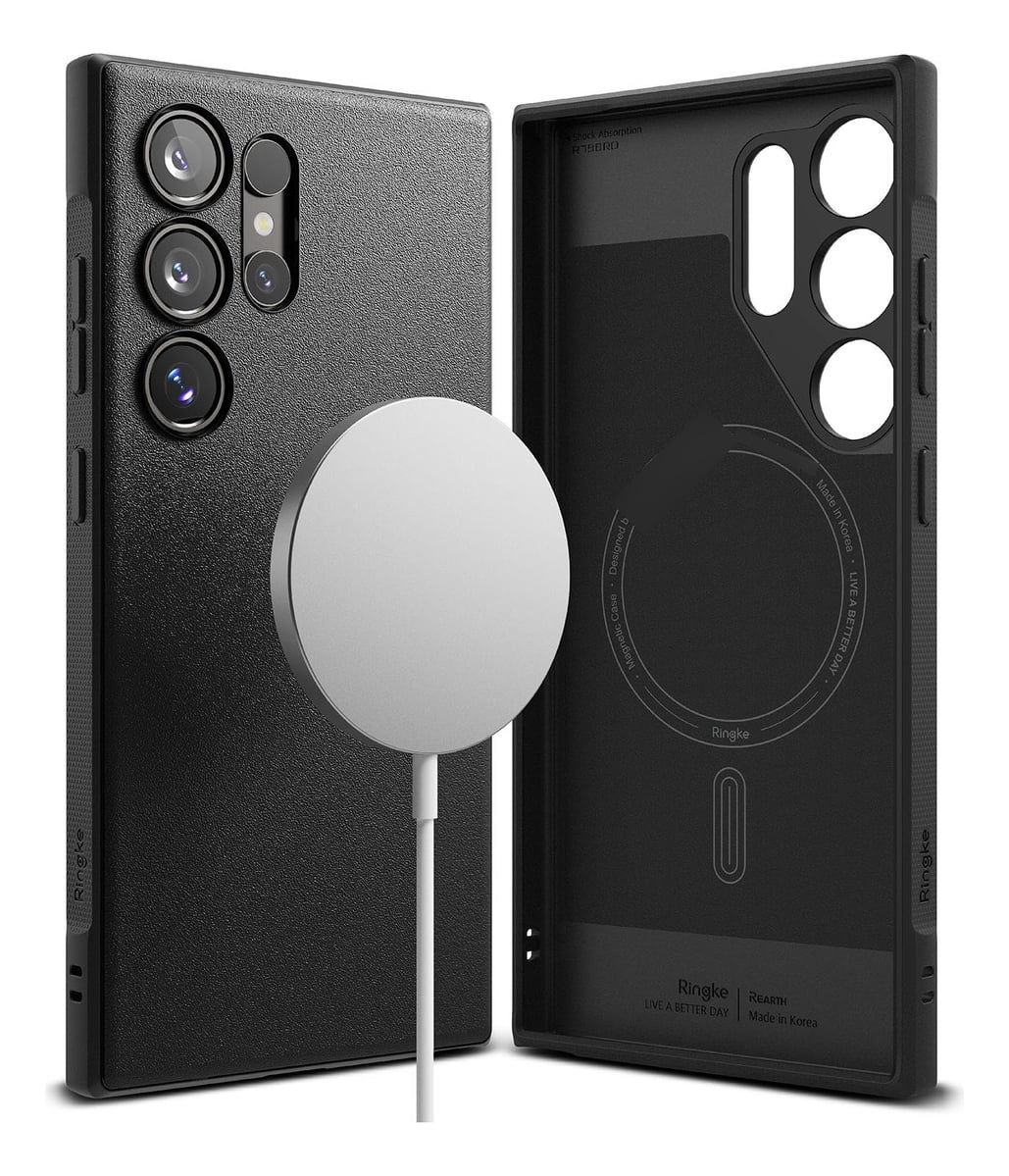 CASE DELGADO RINGKE ONYX MAGSAFE PARA GALAXY S24 ULTRA NEGRO - 1