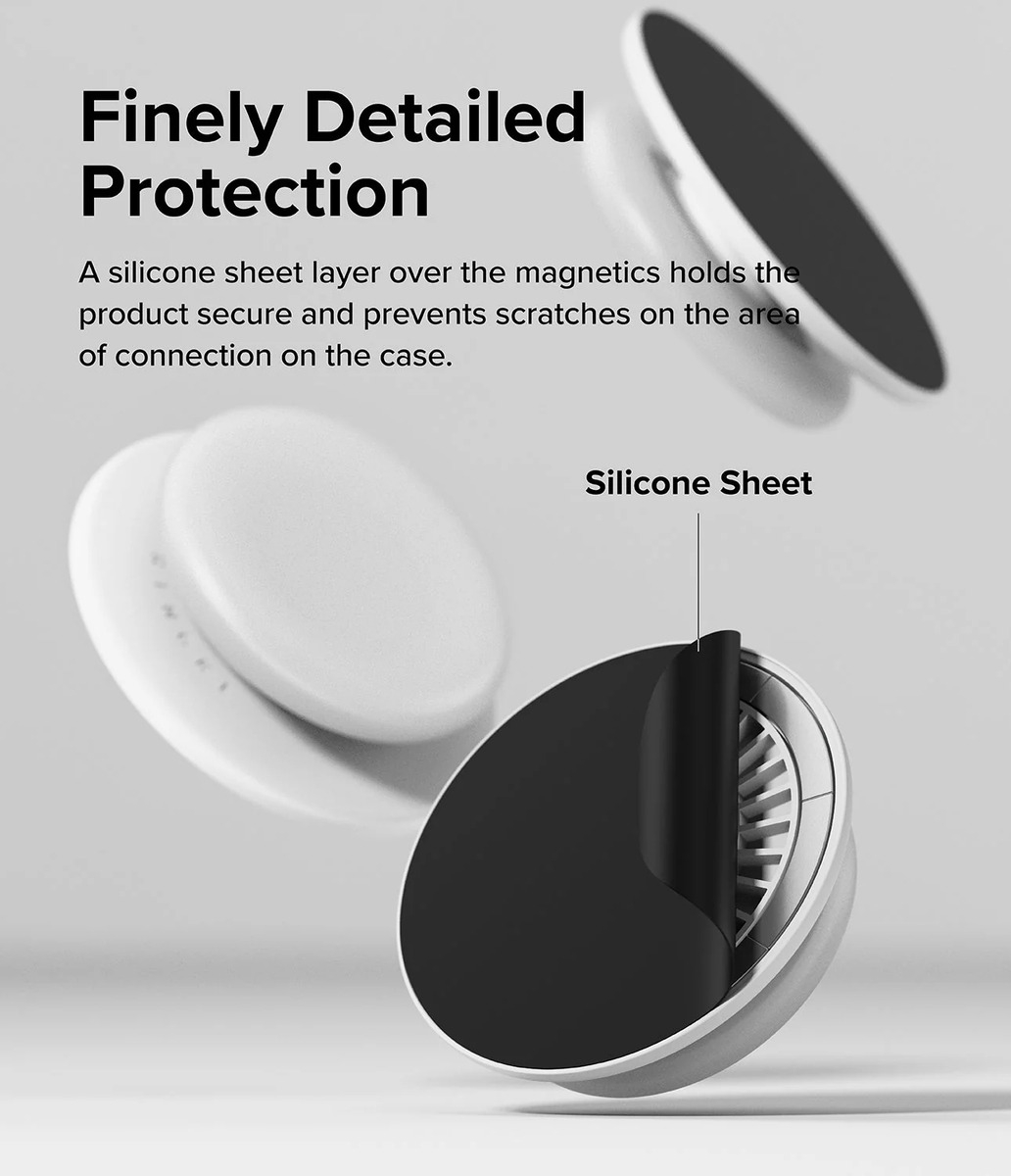 RINGKE POP SOCKET (MAG) PARA IPHONE 15 / PRO / MAX / PLUS WH - 6