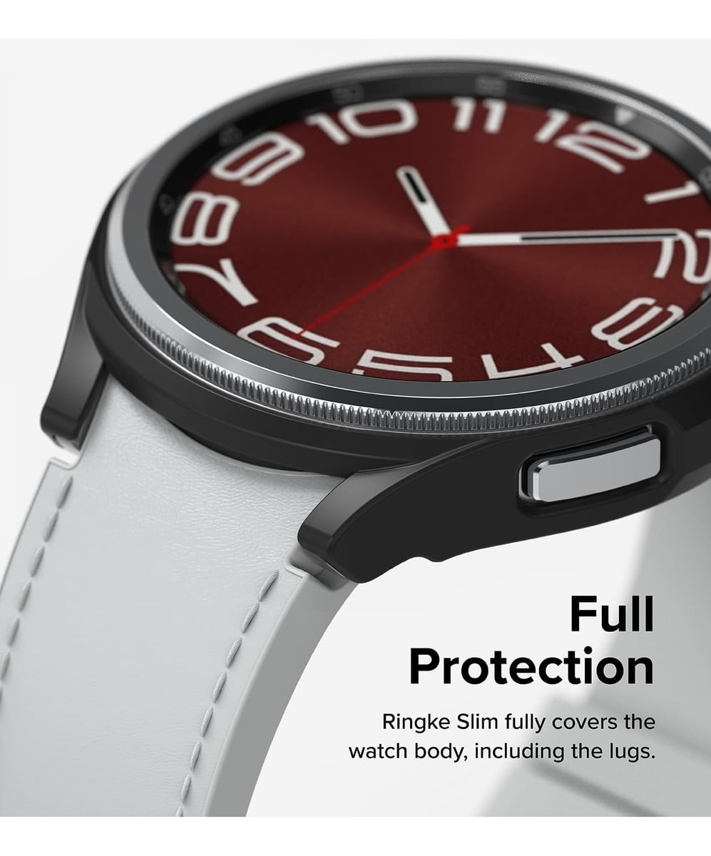 CASE RINGKE SLIM 2-PACK PARA GALAXY WATCH6 CLASSIC 47MM - 3