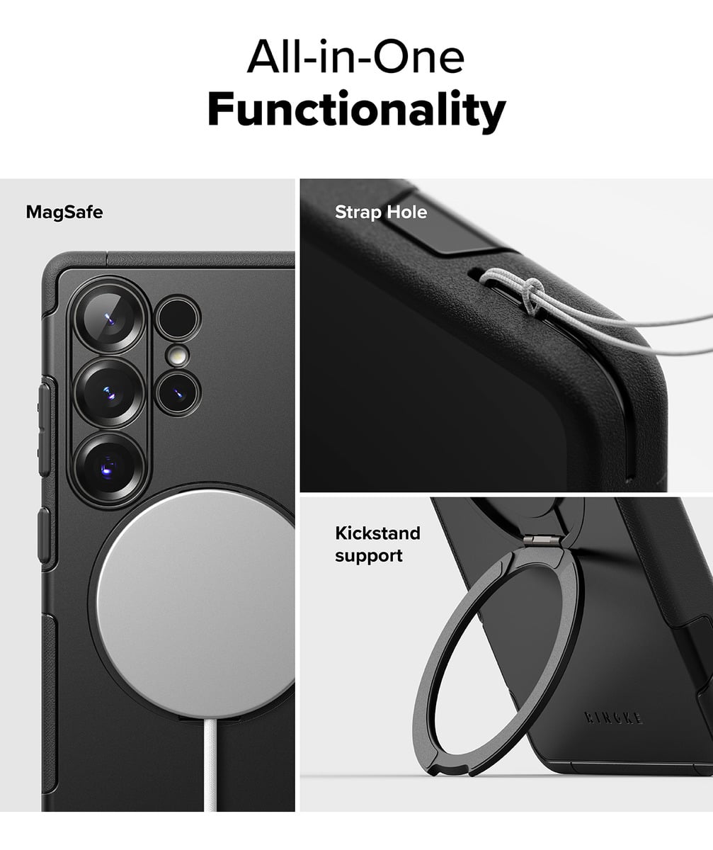 CASE RINGKE ALLES (MAG) PARA GALAXY S25 ULTRA BLACK - 2
