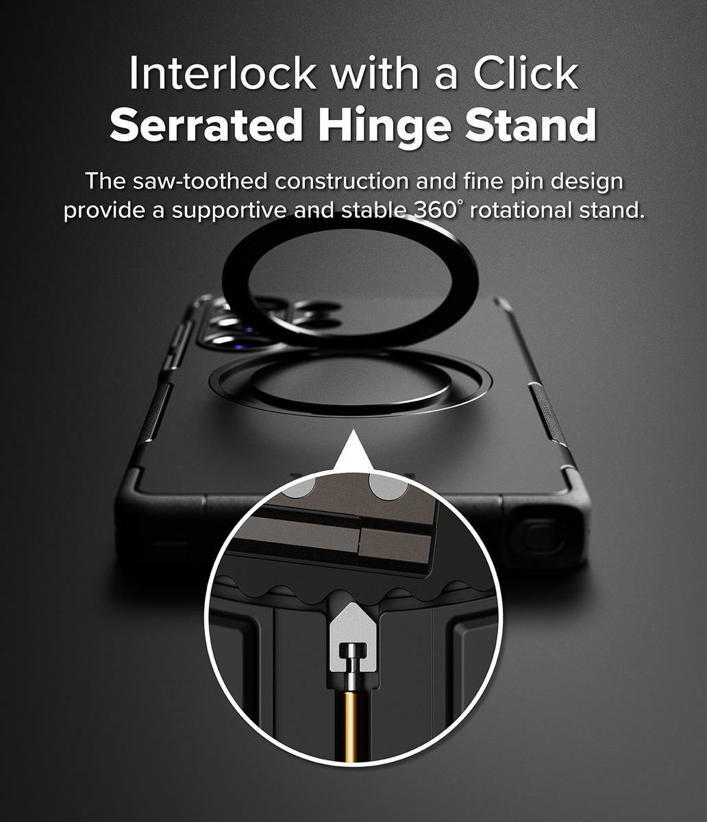 CASE RINGKE ALLES (MAG) PARA GALAXY S25 ULTRA BLACK - 4