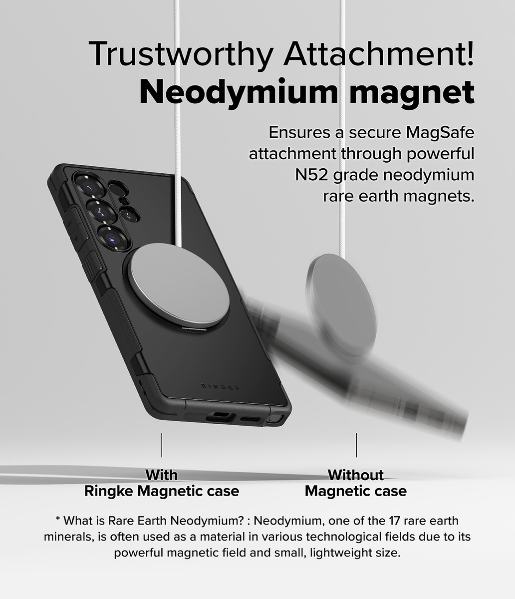 CASE RINGKE ALLES (MAG) PARA GALAXY S25 ULTRA BLACK - 5
