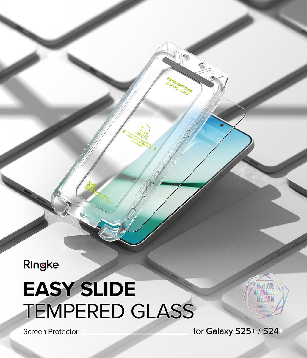 MICA DE VIDRIO RINGKE EASY SLIDE PARA GALAXY S25 PLUS 2-PACK - 2