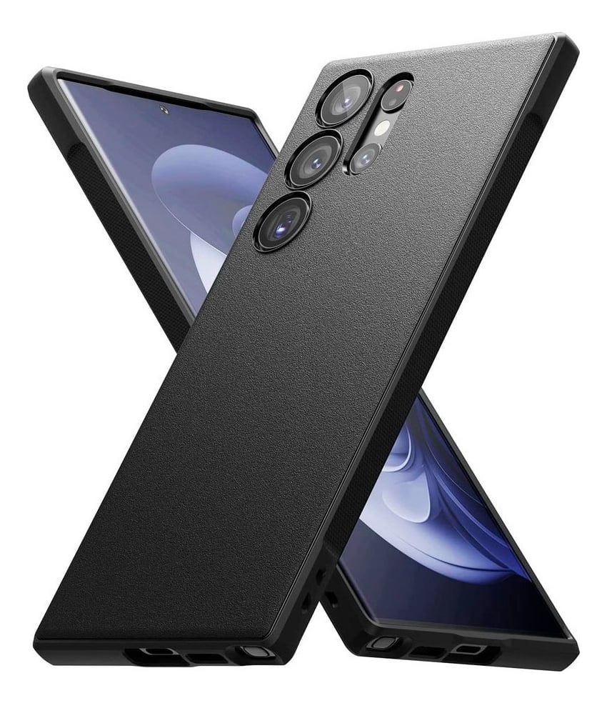 CASE DELGADO RINGKE ONYX PARA GALAXY S23 ULTRA - MATE BLACK - 1