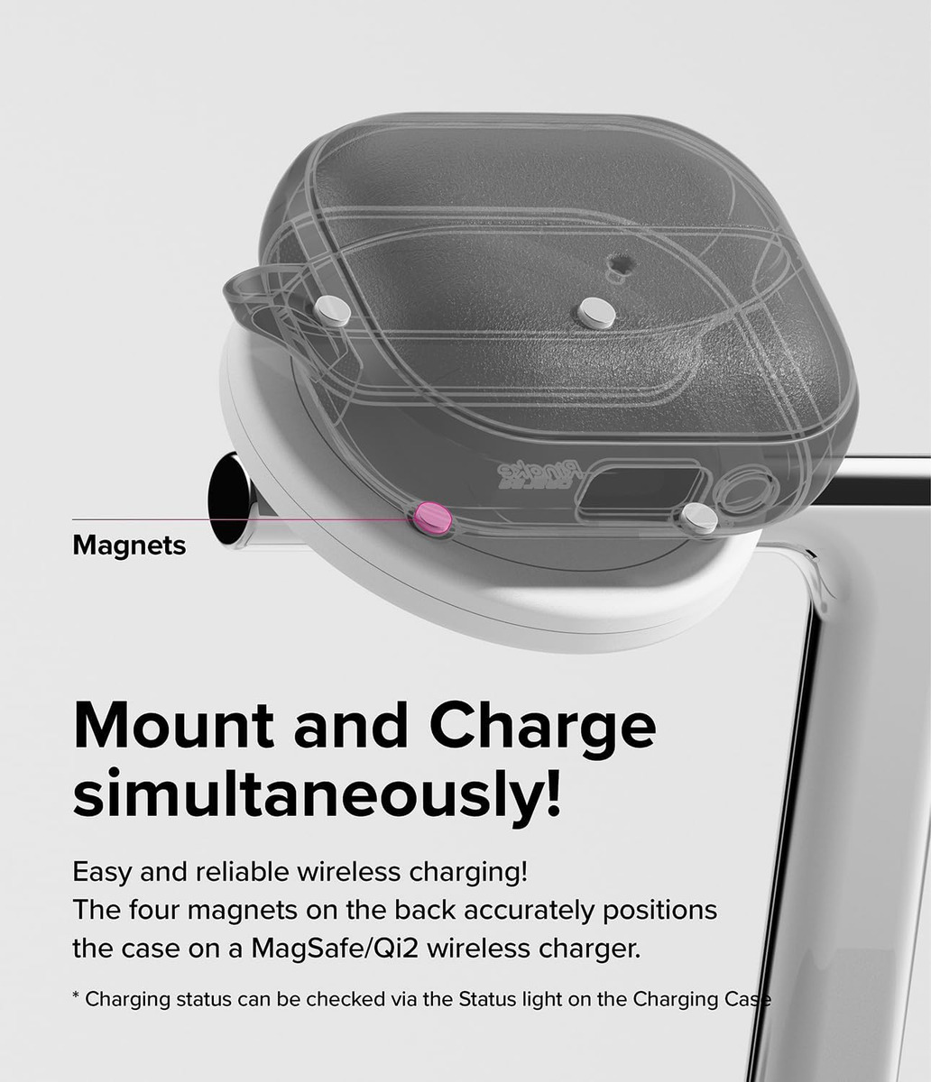 CASE RINGKE ONYX (MAG) PARA GALAXY BUDS3 / BUDS3 PRO CORAL - 4