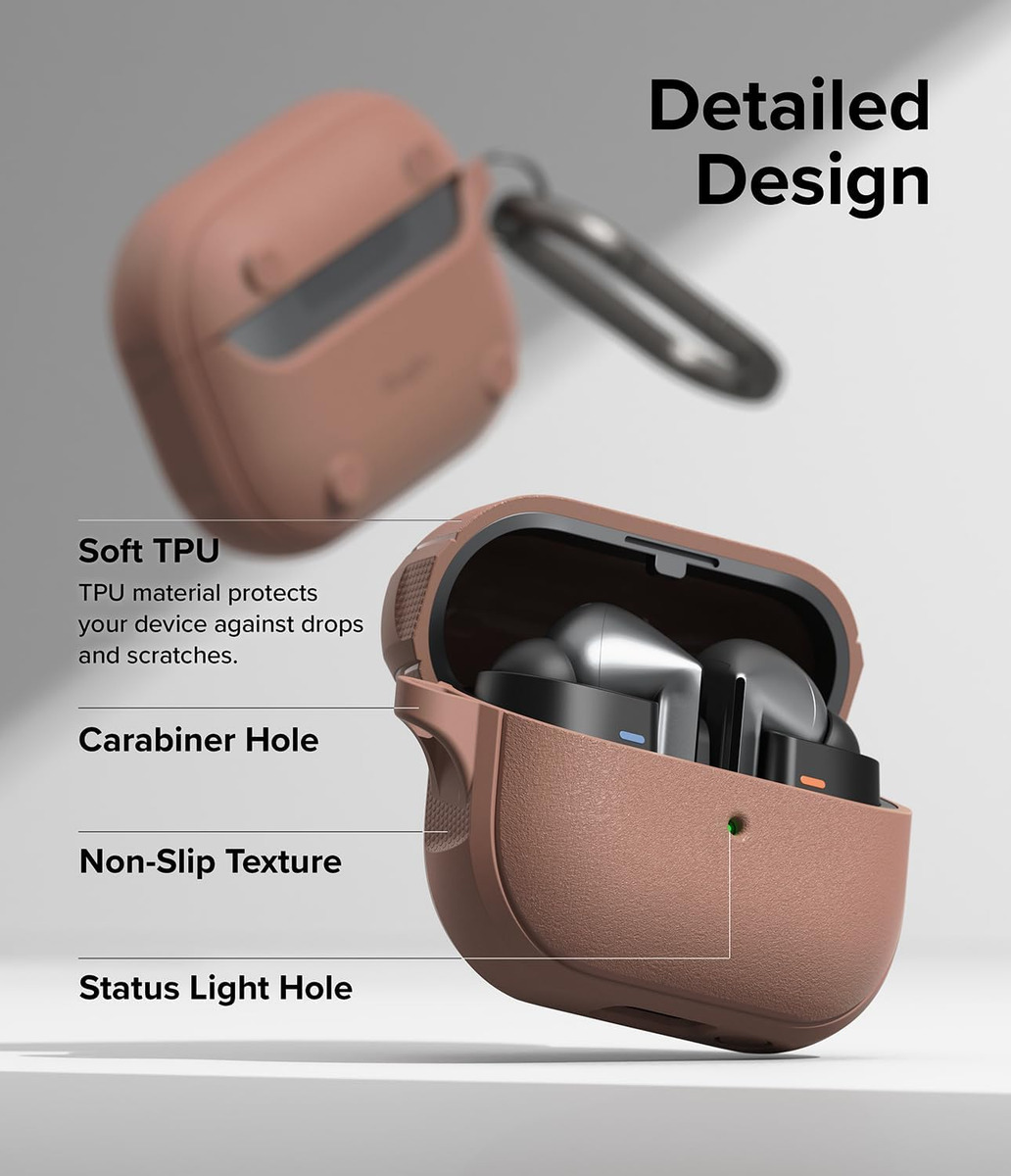 CASE RINGKE ONYX (MAG) PARA GALAXY BUDS3 / BUDS3 PRO CORAL - 6