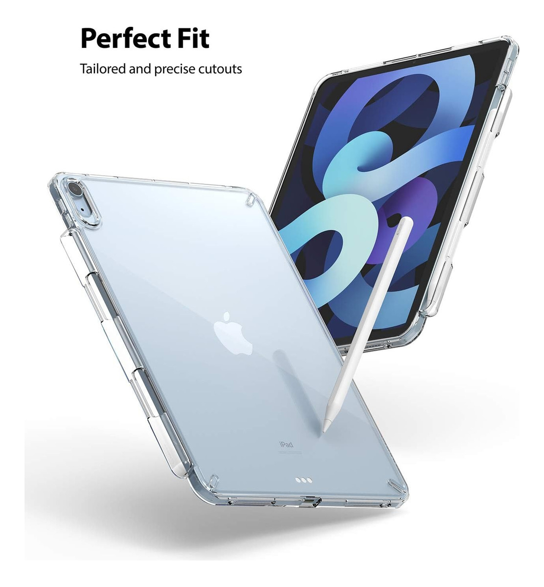 RINGKE FUSION CASE PARA IPAD AIR 11 M3 CHIP (2025) CLEAR - 3
