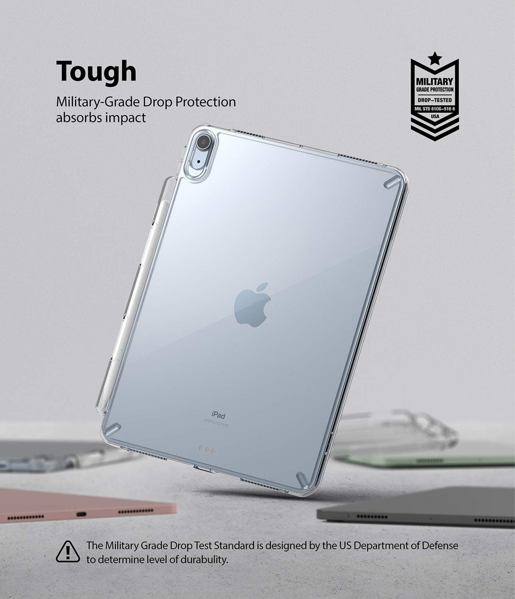 RINGKE FUSION CASE PARA IPAD AIR 11 M3 CHIP (2025) CLEAR - 4