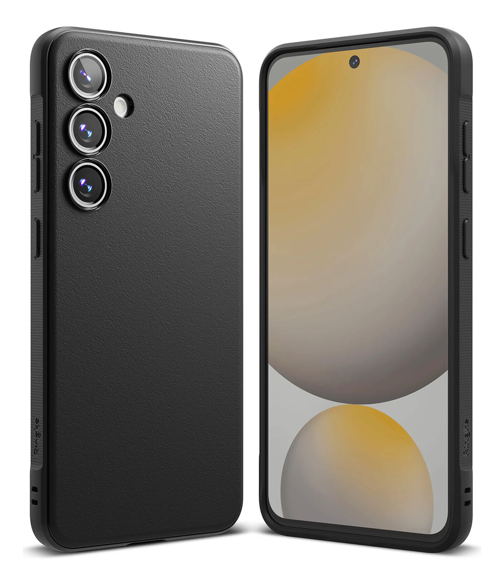 CASE DELGADO RINGKE ONYX PARA GALAXY S24 FE 5G - MATE BLACK - 1