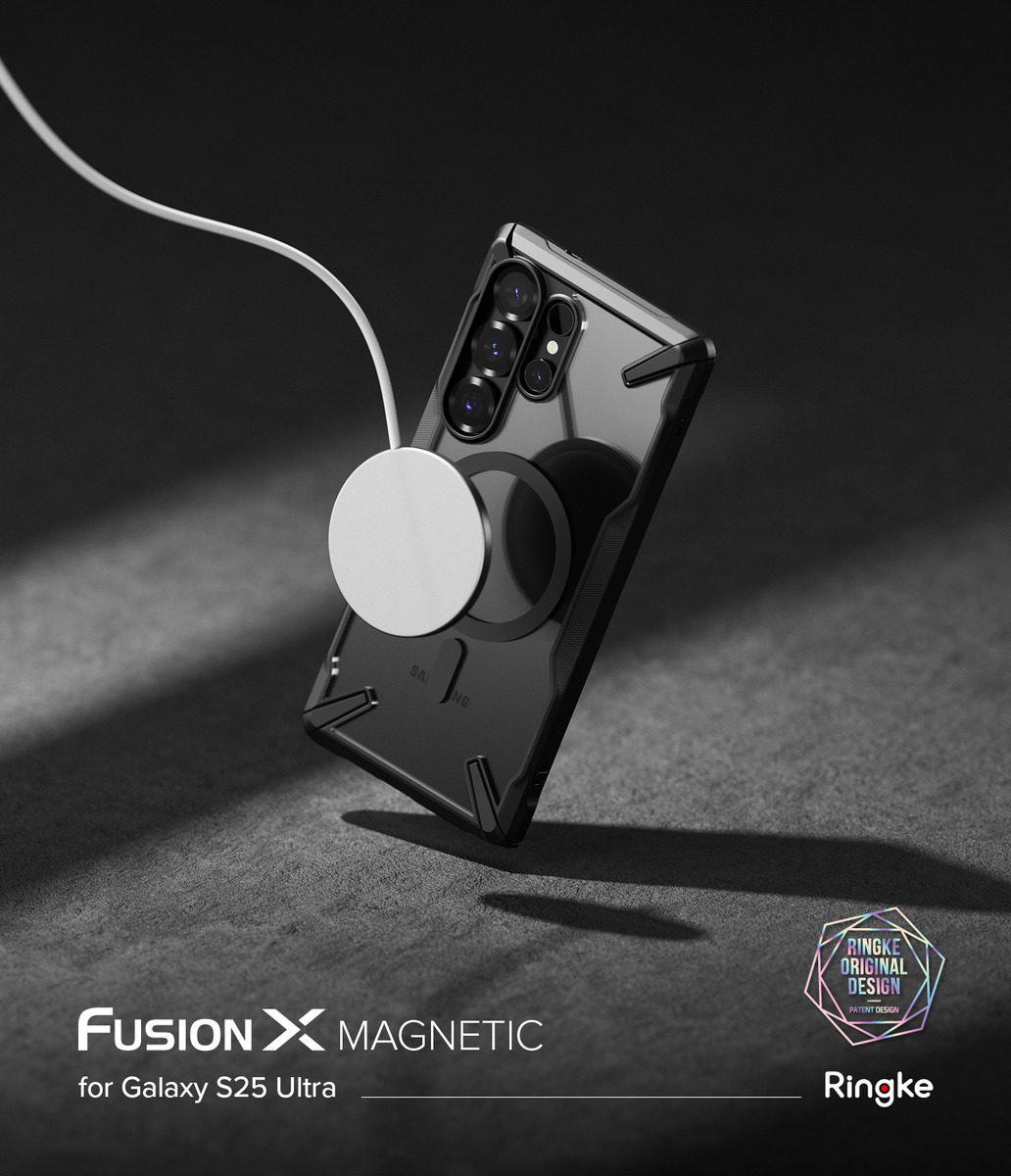 CASE RINGKE FUSION X (MAG) PARA GALAXY S25 ULTRA BLACK - 2
