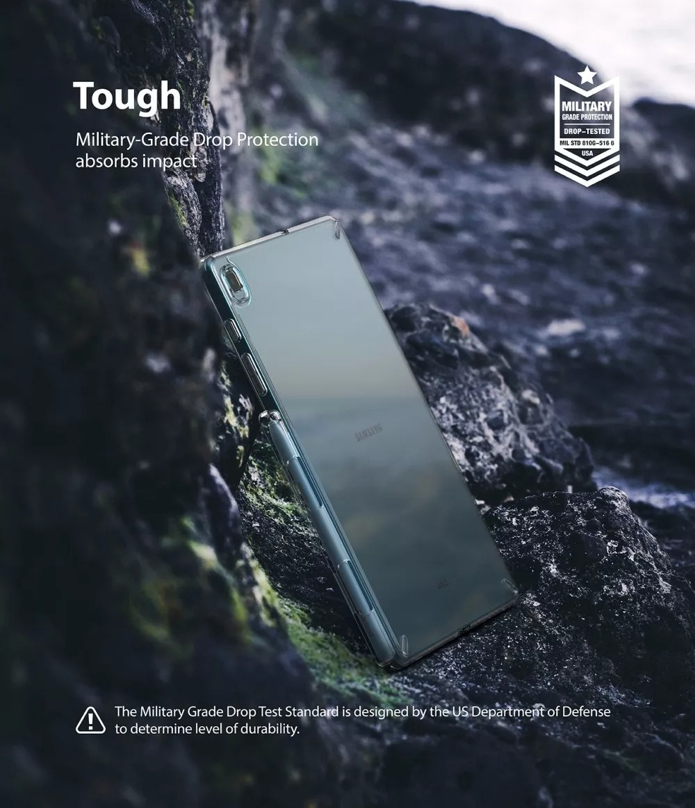CASE RINGKE FUSION CLEAR PARA GALAXY TAB S6 LITE P610 P615 - 6