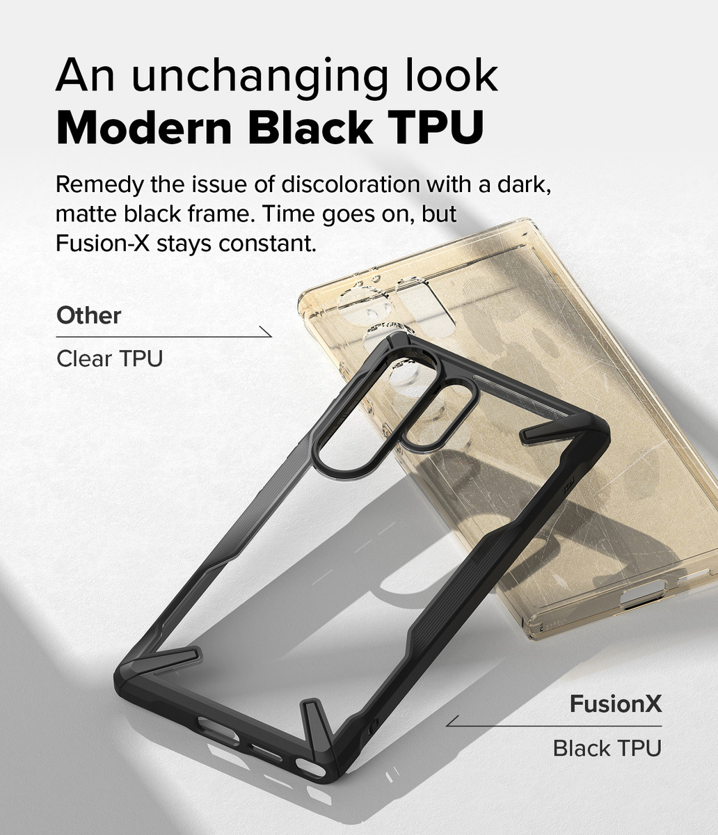 CASE RINGKE FUSION X PARA GALAXY S25 ULTRA (2025) BLACK - 3