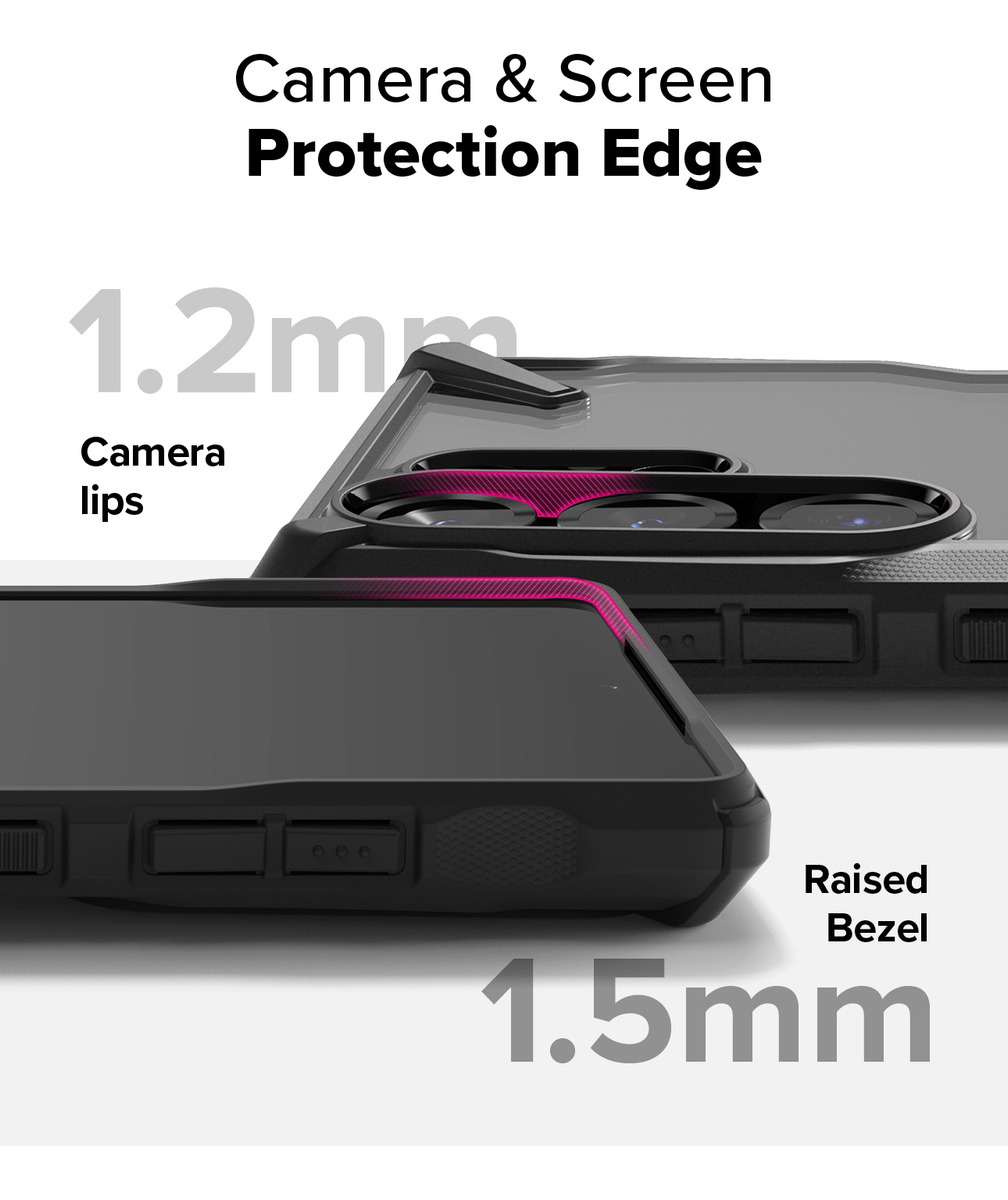 CASE RINGKE FUSION X PARA GALAXY S25 ULTRA (2025) BLACK - 6