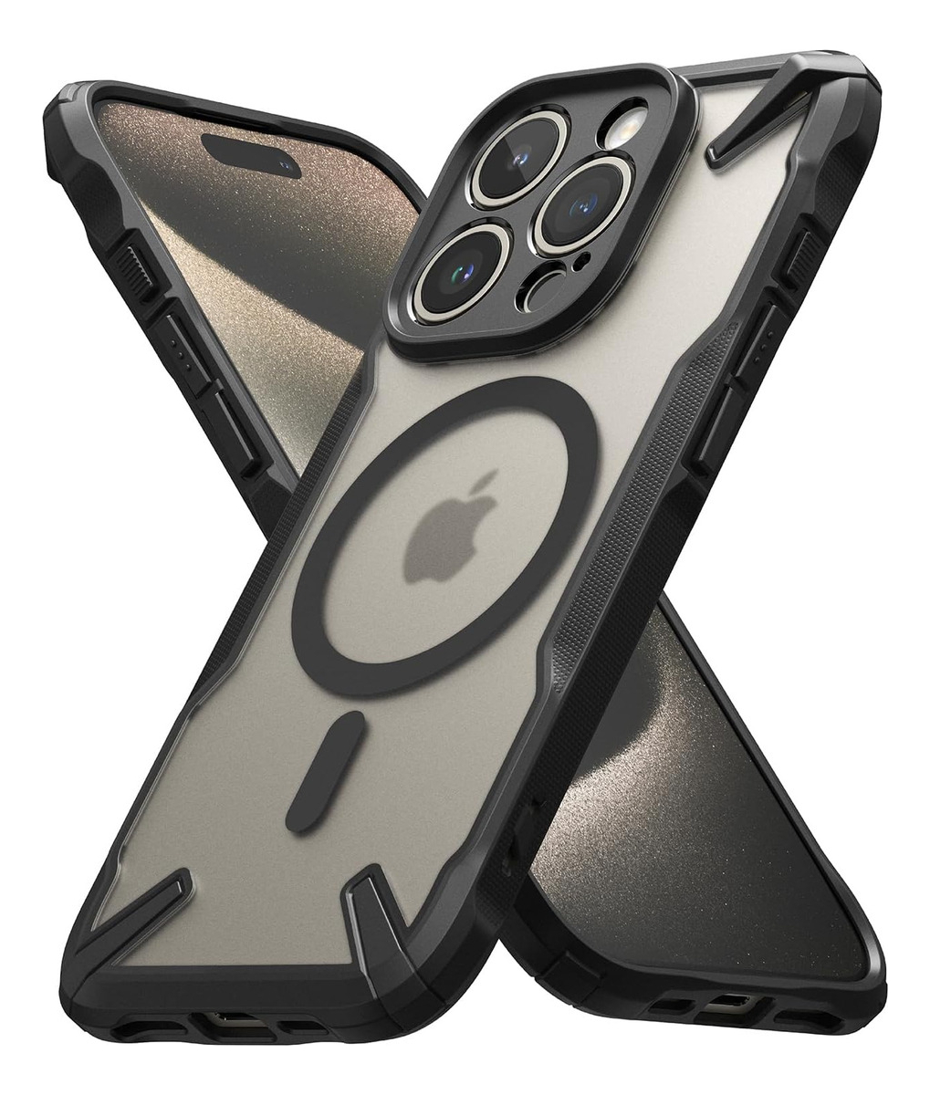 CASE RINGKE FUSION X MAGSAFE PARA IPHONE 15 PRO MAX 6.7 - 1