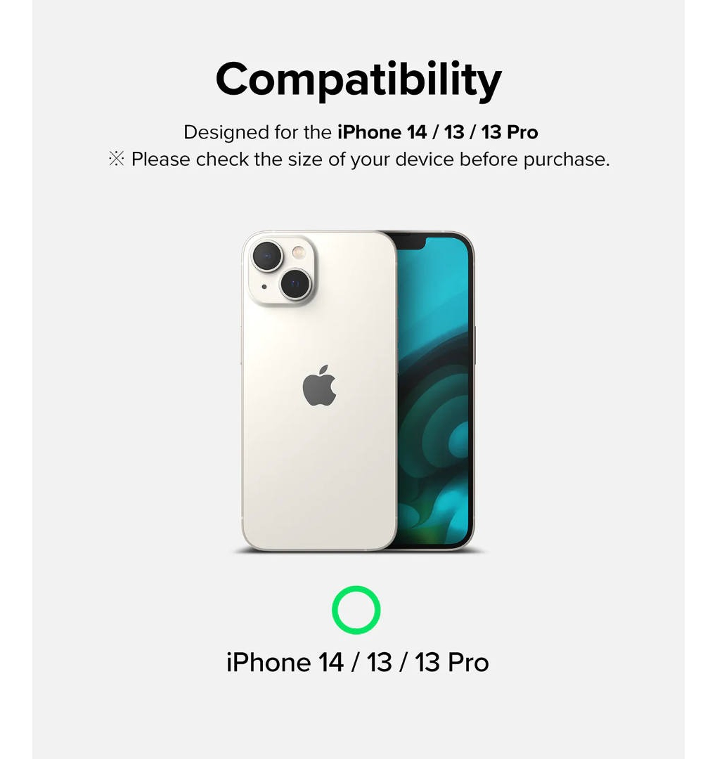 MICA DE VIDRIO RINGKE GLASS PARA IPHONE 13 PRO 6.1 - 2