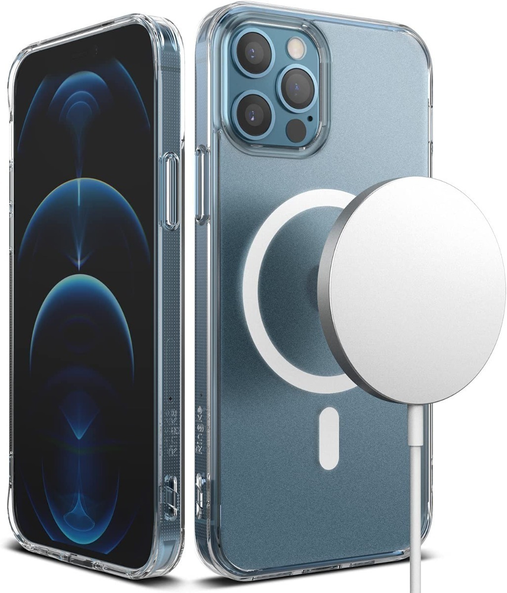CASE RINGKE FUSION MAGSAFE CLEAR PARA IPHONE 12 PRO 6.1 - 1