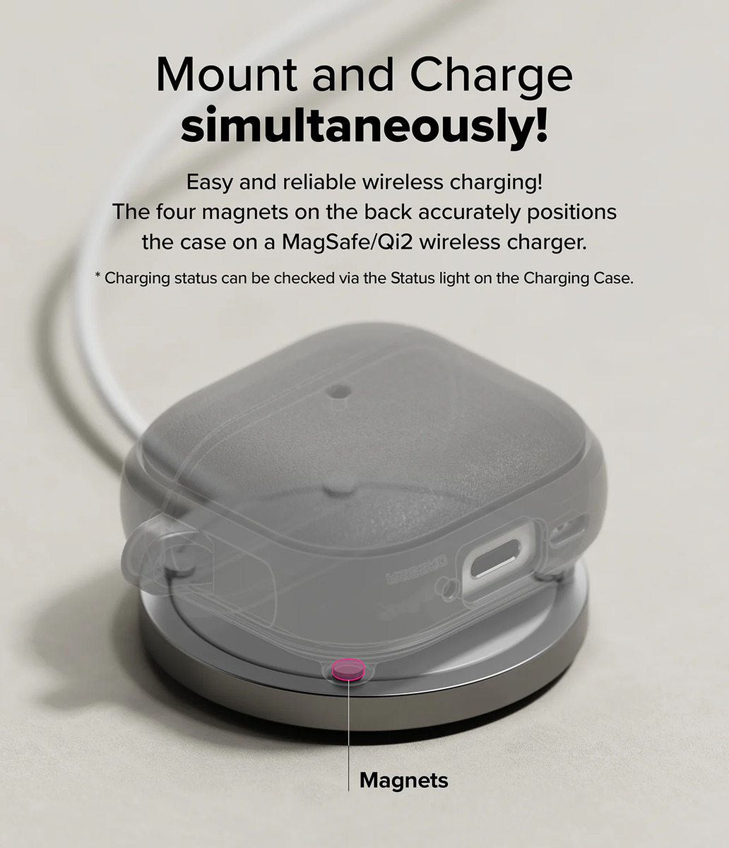 CASE RINGKE ONYX (MAG) PARA AIRPODS 4 | 4TA GEN (2024) - 3