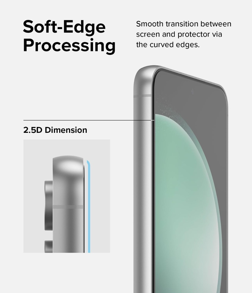 MICA PROTECTOR D VIDRIO RINGKE PARA GALAXY S23 FE (2023) 2PC - 4