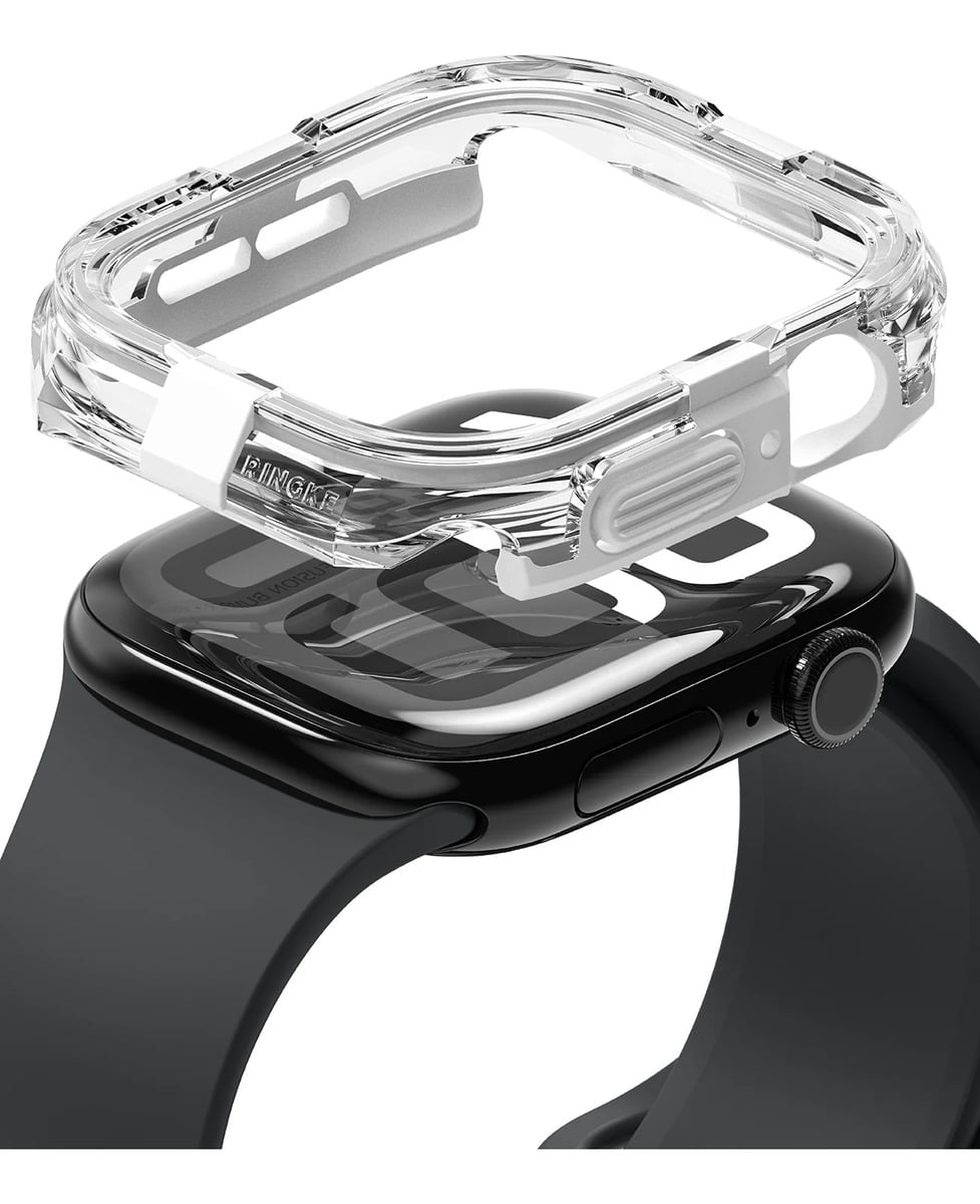CASE RINGKE FUSION BUMPER PARA APPLE WATCH 10 46MM CLEAR - 1