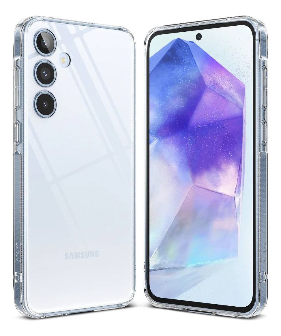 CASE RINGKE FUSION CLEAR PARA GALAXY A55 5G (2024) - 1