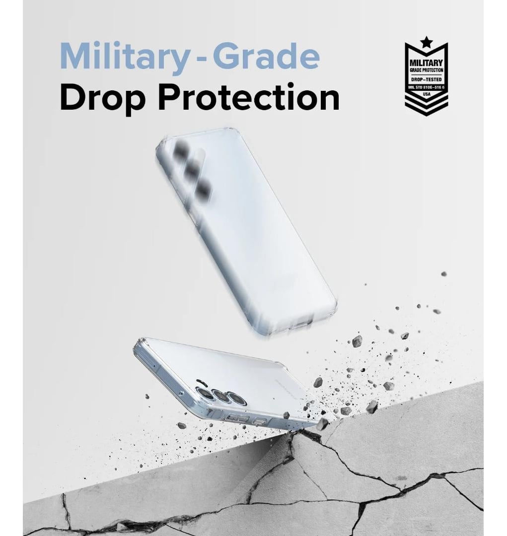CASE RINGKE FUSION CLEAR PARA GALAXY A55 5G (2024) - 6