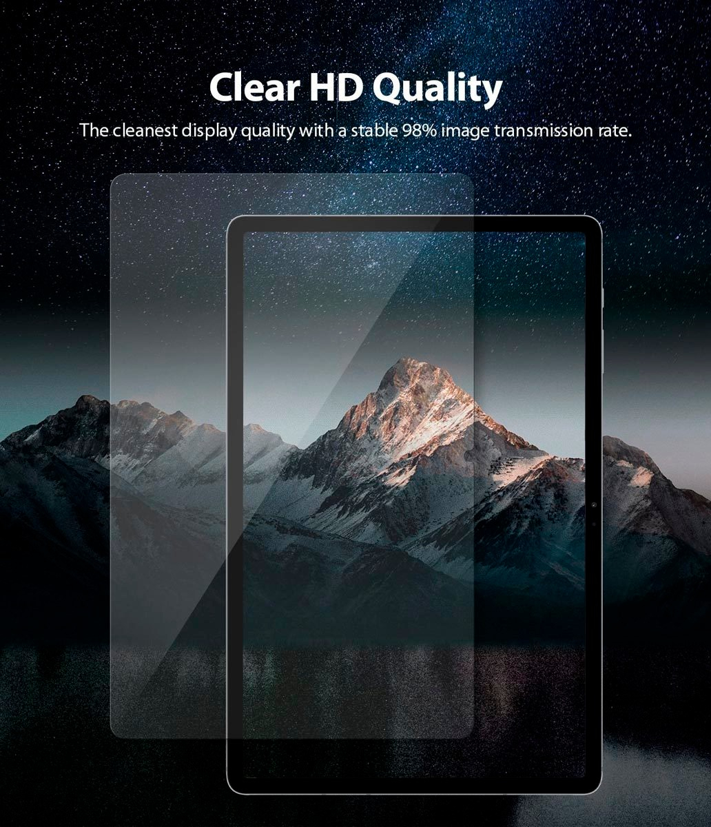 MICA VIDRIO RINGKE GLASS PARA GALAXY TAB S7 PLUS T970 T975 - 4